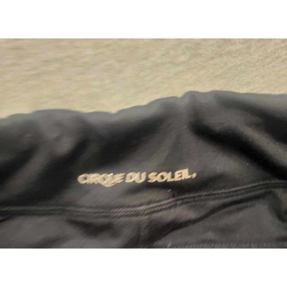 Reebok Vintage Cirque Du Soliel Women's Black‎ Leggings Yoga Gym 26" waist